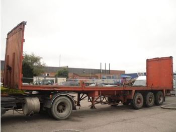 Coder 3-AS LAMES - STEEL SPRING - BLATT - MOLES - Полуприцеп бортовой/ Платформа