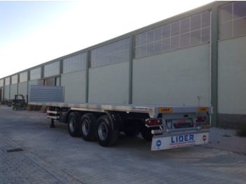 LIDER 2017 YEAR NEW MODELS containeer flatbes semi TRAILER FOR SALE (M - Полуприцеп бортовой/ Платформа