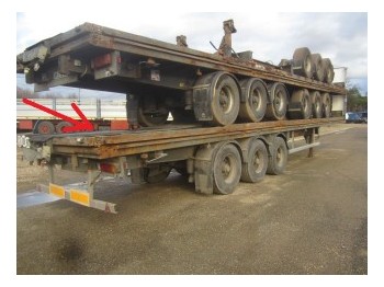 Trouillet ST338A - Полуприцеп бортовой/ Платформа