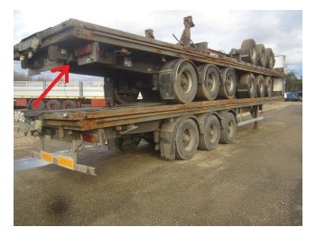 Trouillet ST338A - Полуприцеп бортовой/ Платформа