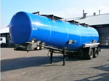 Maisonneuve Chemical tank Inox 31m3 / 3 comp. - Полуприцеп-цистерна