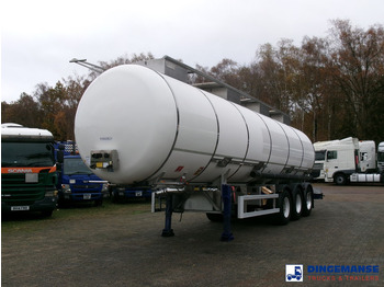 Parcisa Chemical tank inox L4BH 34.3 m3 / 4 comp / ADR 17/05/24 - Полуприцеп-цистерна
