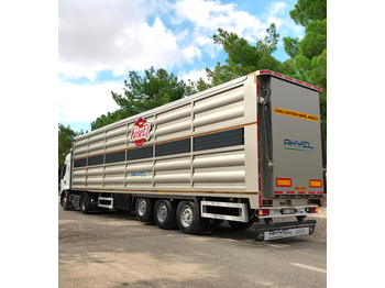 AKYEL TRAILER LIVESTOCK DOUBLE DECKER SEMI TRAILER - Полуприцеп для перевозки животных