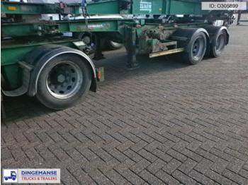 Trouillet Extendable bi-train container trailer 20 ft - Полуприцеп-контейнеровоз/ Сменный кузов