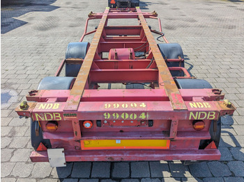 Полуприцеп-контейнеровоз/ Сменный кузов SHLADOT SD-901M 2-Assen ROR - DrumBrakes - SteelSuspension - 20FT Connection (O1870): фото 5