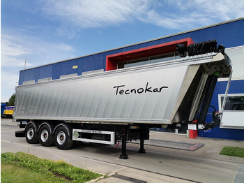 Самосвальный полуприцеп TECNOKAR Delfino - Alu body - agro - 48 m³