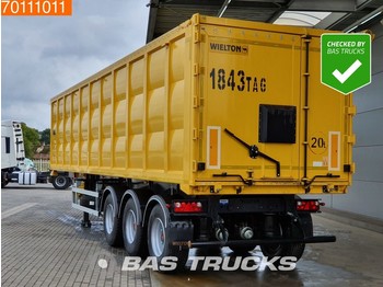 Самосвальный полуприцеп Wielton NW-3 56m3 Stahl-Kipper *New Unused* Liftachse TIR SAF
