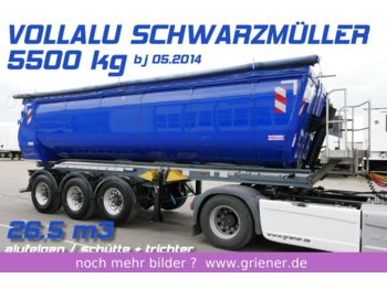 Самосвальный полуприцеп Schwarzmüller ALUMULDE / THERMO 26,5 m³ / VOLLALU 5500 kg !!!!: фото 1