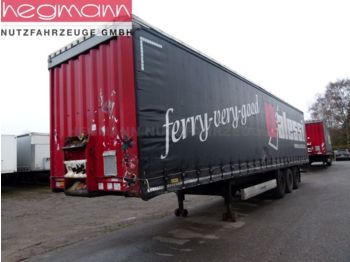 Тентованный полуприцеп Krone SDP27, SAF-Scheibe, Schiebeplane, standart, DE