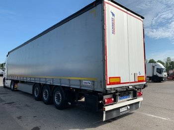 Тентованный полуприцеп Schmitz SCS24 Tautliner,Palettenkasten ,Liftachse