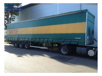 Trouillet tautliner met schuifdak Disc brakes - Тентованный полуприцеп