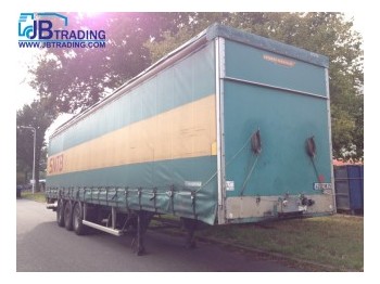 Trouillet tautliner met schuifdak Disc brakes - Тентованный полуприцеп