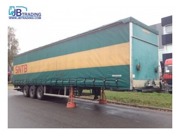 Trouillet tautliner met schuifdak Disc brakes - Тентованный полуприцеп