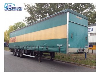 Trouillet tautliner met schuifdak Disc brakes - Тентованный полуприцеп
