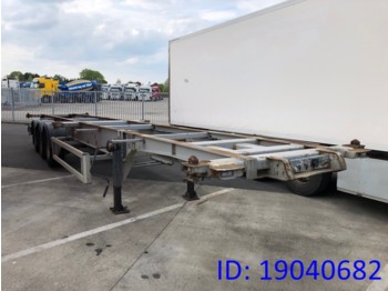 Полуприцеп-контейнеровоз/ Сменный кузов Trouillet Plateau 2 x 20 ft / 1 x 40 ft: фото 1