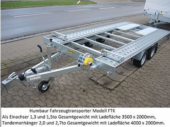 Новый Прицеп-автовоз Humbaur - FTK274020 Fahrzeugtransporter Autotransporter: фото 1