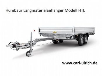 Новый Прицеп бортовой/ Платформа Humbaur - Langmaterialanhänger HTL305121 mit Rohrzugdeichsel: фото 1