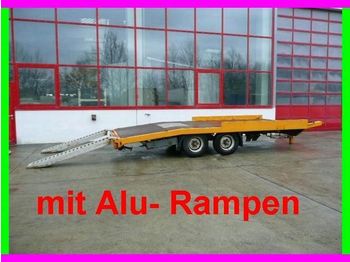 Низкорамный прицеп для транспортировки тяжёлой техники Kempf Tandemtieflader mit Alu  Rampen: фото 1