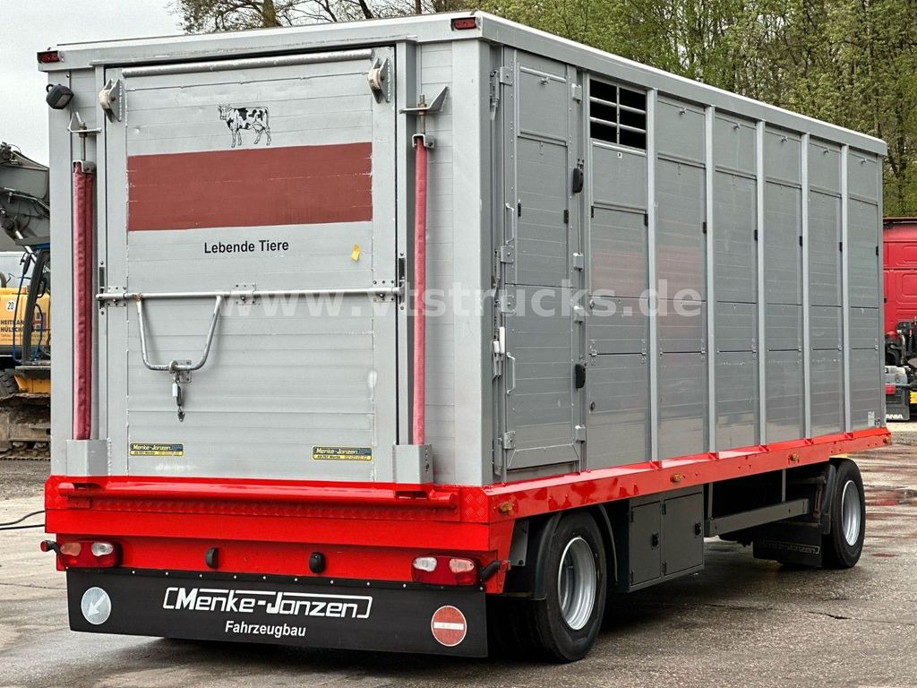 Прицеп для перевозки животных Menke-Janzen Menke Deichsel-Anhänger 1-Stock Viehtransporter: фото 4