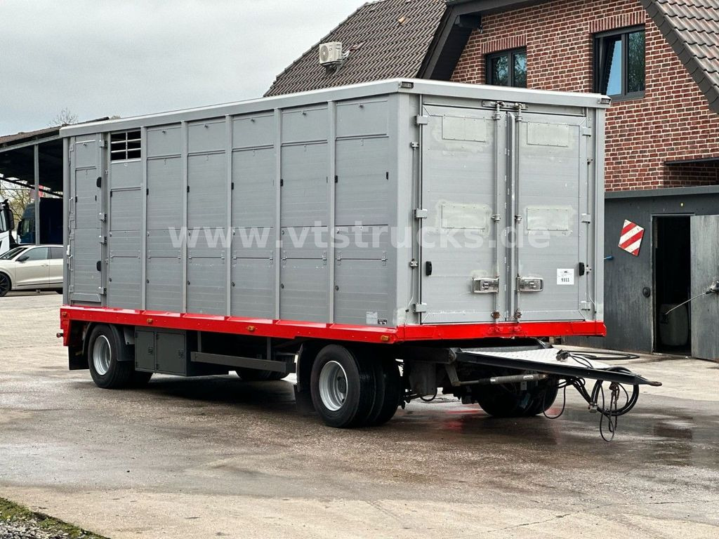 Прицеп для перевозки животных Menke-Janzen Menke Deichsel-Anhänger 1-Stock Viehtransporter: фото 3