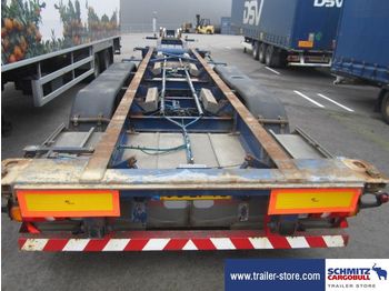 Pacton Semitrailer Containerchassis Standard - Прицеп