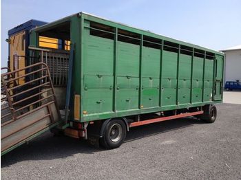 Menke Einstock 8,20m kleine Räder  - Прицеп для перевозки животных