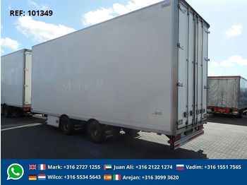 DAMM NOR-SLEP 2-AXLE BPW - Прицеп-фургон