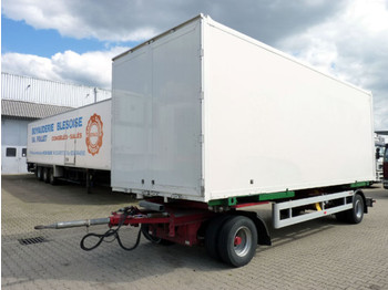 Fliegl ZWP180 Wechself mit Koffer BPW-Eco Durchladeeinr - Прицеп-контейнеровоз/ Сменный кузов