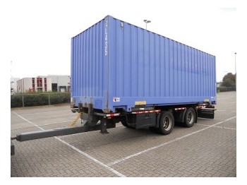 GS Meppel BDF met bak! incl. Container - Прицеп-контейнеровоз/ Сменный кузов