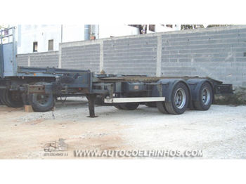LECI TRAILER 2 ZS container chassis trailer - Прицеп-контейнеровоз/ Сменный кузов