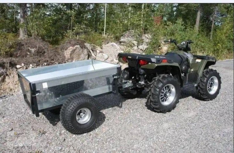 Новый Самосвальный прицеп Vemac Anhänger ATV TR500 500kg Kipper Heckkipper Quad Traktor PKW: фото 3