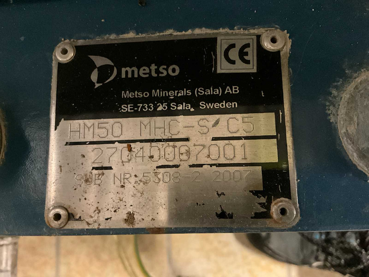 Техника для внесения удобрений METSO HM50 MHC-S C5: фото 6