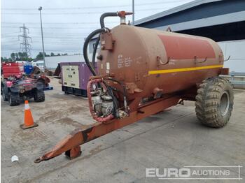 Сельскохозяйственный прицеп Single Axle Draw Bar Slurry Tanker, Hydraulic Pump: фото 1