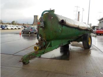 Сельскохозяйственный прицеп Single Axle Drawbar Slurry Tanker, PTO Driven Pump: фото 1