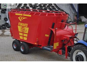 Fimaks Futtermischwagen 20m3 FMV 20 F/ feeding mixer / wóz paszowy - Кормораздатчик