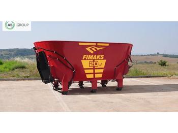 Fimaks Stationären Futtermisch/StationaryMixerFeeder 20m3 - Кормораздатчик
