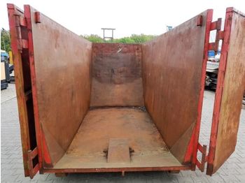 Контейнер Absetzcontainer mit Flügeltüren offen Absetzmulde Bauschuttcontainer Container