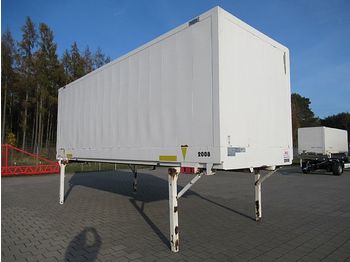 Сменный кузов - фургон Krone - BDF Wechselkoffer 7,45 m Glattwand Türen: фото 1