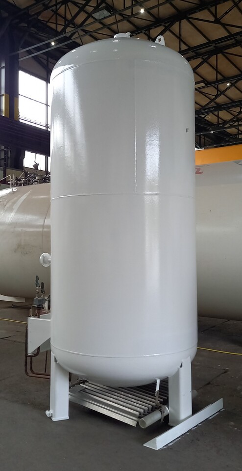 Резервуар для хранения Messer Griesheim Gas tank for oxygen LOX argon LAR nitrogen LIN 3240L: фото 4