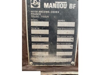 Двигатель MANITOU