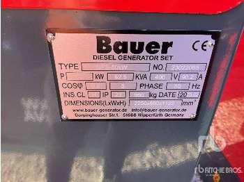 BAUER GFS-50 62.5 kVA (Unused) - Электрогенератор: фото 5