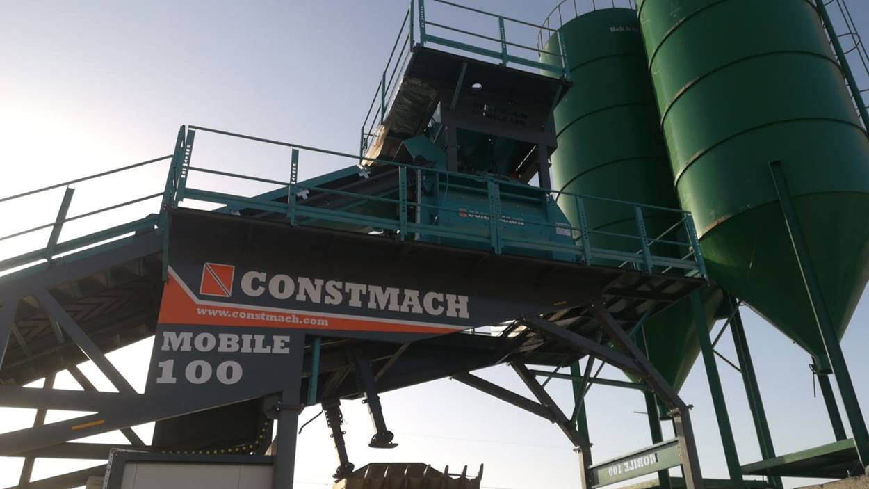 Новый Бетонный завод Constmach Mobile Betonmischanlage 100 m3/h: фото 6