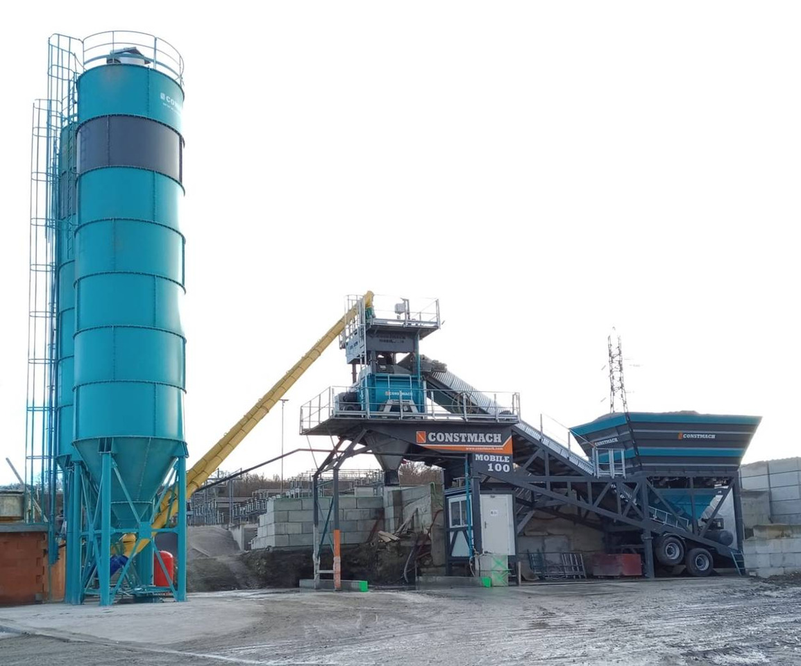 Новый Бетонный завод Constmach Mobile Betonmischanlage 100 m3/h: фото 20