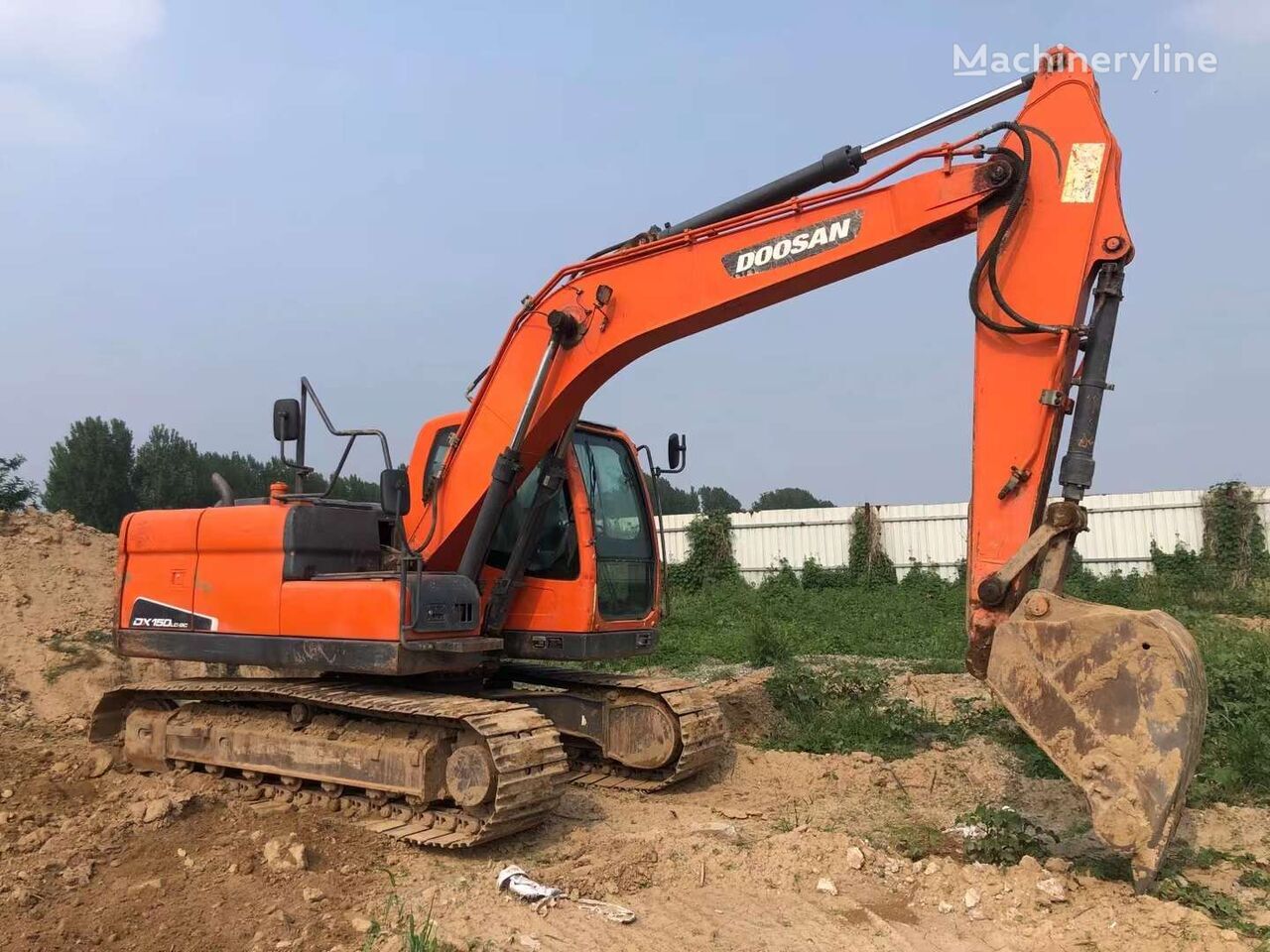 Гусеничный экскаватор DOOSAN DX150 Korean track excavator 15 tons: фото 2
