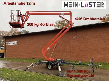 Подъёмник E 12 GK Arbeitshöhe 12 m 200kg hydr. Abstützung: фото 1