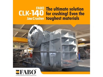 Новый Дробилка FABO CLK-140 | 320-600 TPH PRIMARY JAW CRUSHER: фото 1