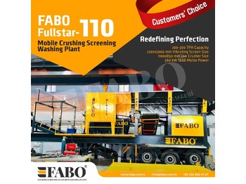 Новый Дробилка FABO FULLSTAR 110Crushing, Washing And Screening  Plant: фото 1
