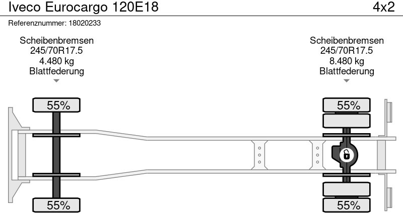 Грузовик с подъемником Iveco Eurocargo 120E18: фото 11