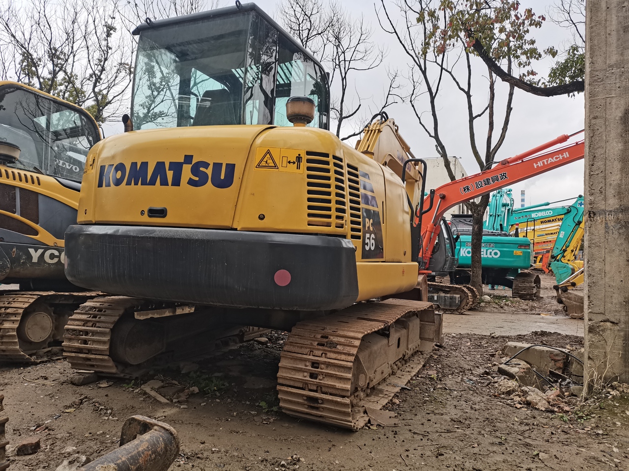 Мини-экскаватор KOMATSU PC56-7-Mini excavator: фото 2
