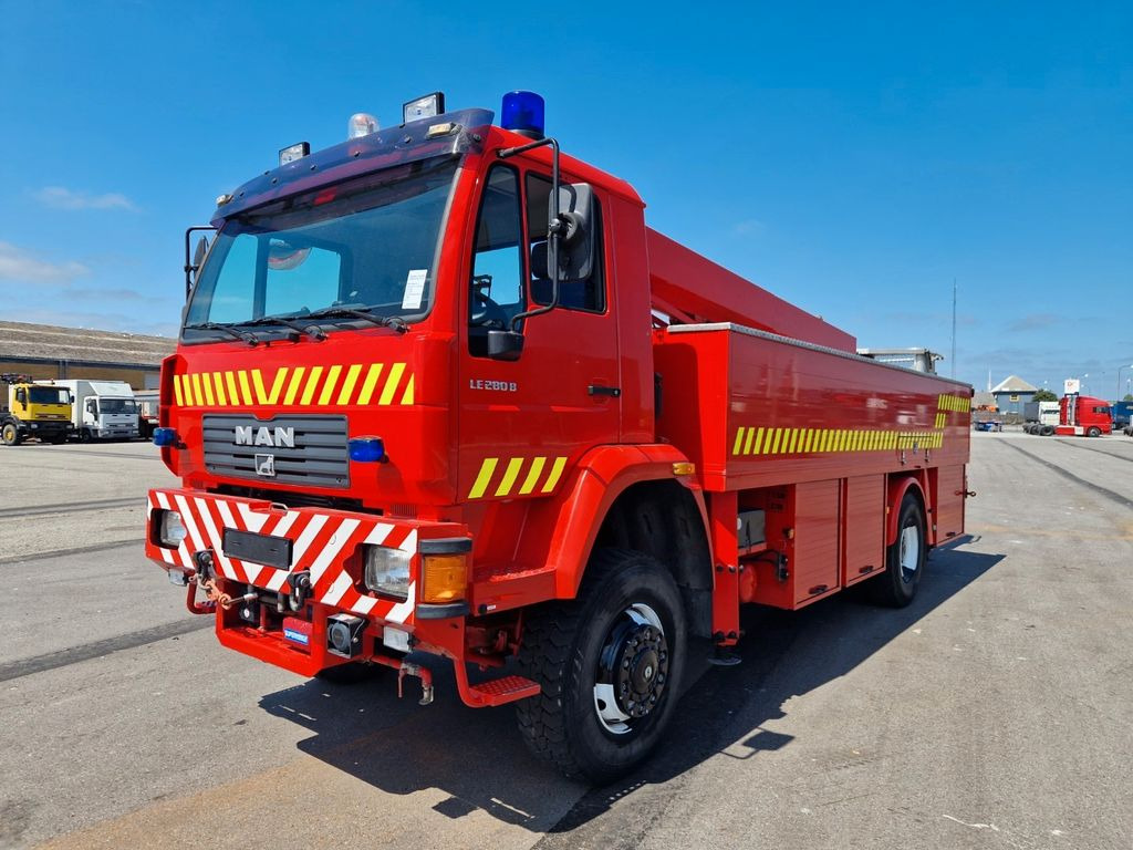 Грузовик с подъемником, Пожарная машина MAN LE280B 4x4 Hebebühne 24 m / Feuerwehr / Skylift: фото 25